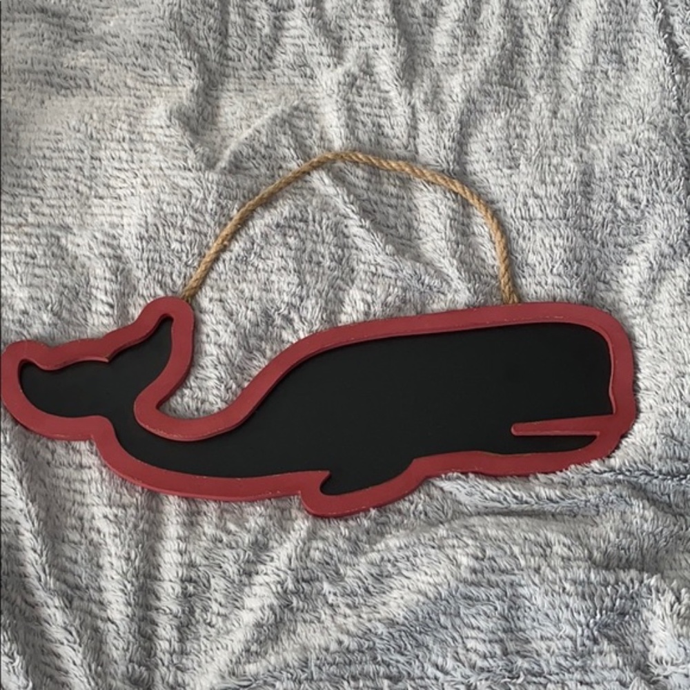 Coral Lined Whale Wall Decor